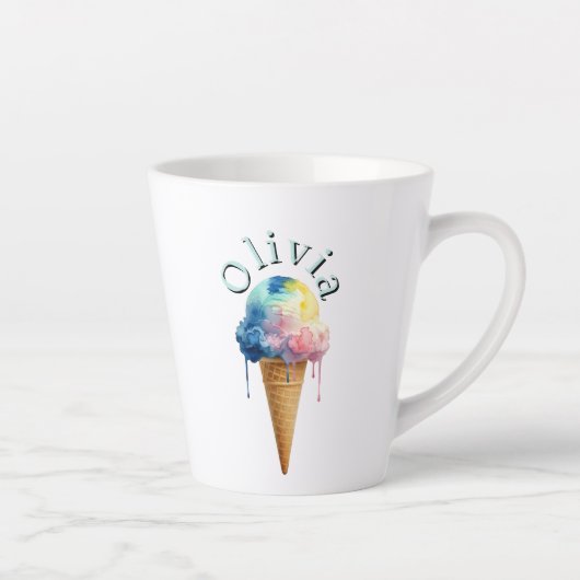 Tasse Latte Ice Cream (Droite)