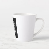 Tasse Latte Icône féministe générée par l'enfer (Droite)