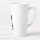 Tasse Latte Icône Fu*k Sur L'Icône Drôle Walkie Talkie (Droite)