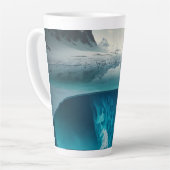 Tasse Latte Icy Mountain View (Angle gauche)