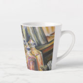 Tasse Latte Idéographie de la lumière dorée (Droite)