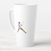 Tasse Latte iga swiatek (Angle gauche)