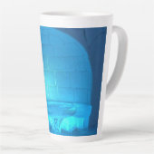 Tasse Latte Igloo room at Hotel de Glace, Québec, Canada (Angle droit)