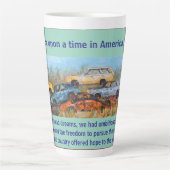 Tasse Latte Il Était Une Fois En Amérique (Devant)