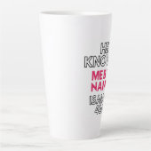 TASSE LATTE IL ME CONNAÎT PAR SON NOM ISAIAH 43:1 (Devant)