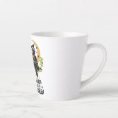 Tasse Latte Il n'est jamais trop tôt pour Halloween (Droite)