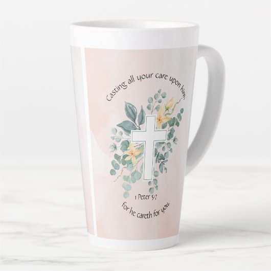 Tasse Latte Il s'occupe de vous (Angle droit)