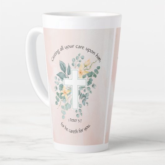 Tasse Latte Il s'occupe de vous (Angle gauche)