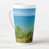 Tasse Latte Île Mackinac (Angle gauche)