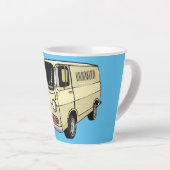 Tasse Latte Illustration classique de van (Angle droit)