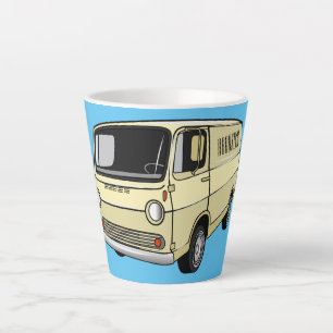 Tasse Latte Illustration classique de van