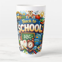 Illustration colorée de rentrée scolaire