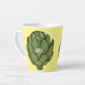 Tasse Latte Illustration d'artiste (Angle gauche)