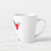 Tasse Latte Illustration de cocktail (Droite)