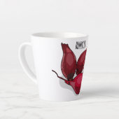 Tasse Latte Illustration de dessin animé Shallot (Angle gauche)