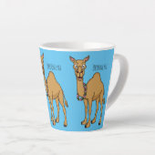Tasse Latte Illustration de dromadaire (Angle droit)