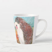 Tasse Latte Illustration de hérisson petit latte (Droite)