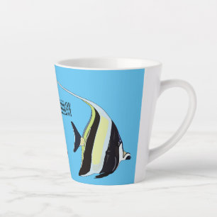 Tasse Latte Illustration de l'idole mauresque