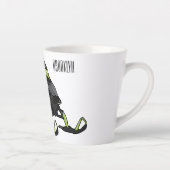 Tasse Latte Illustration de motoneige (Droite)