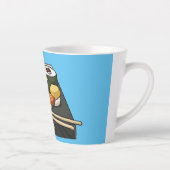 Tasse Latte Illustration de sushi (Droite)