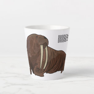 Tasse Latte Illustration de Walrus