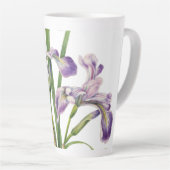 TASSE LATTE ILLUSTRATION DES FLEURS D'IRLANDE (Angle droit)