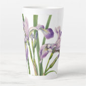 TASSE LATTE ILLUSTRATION DES FLEURS D'IRLANDE (Devant)