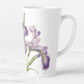 TASSE LATTE ILLUSTRATION DES FLEURS D'IRLANDE (Droite)