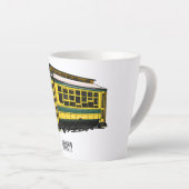 Tasse Latte Illustration du chariot Mata (Angle droit)