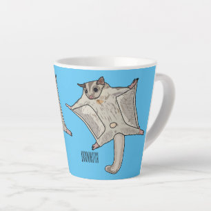 Tasse Latte Illustration du planeur à sucre