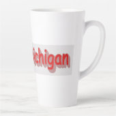 Tasse Latte "#iLoveMichigan " Conception sympa. Commandez dès  (Droite)