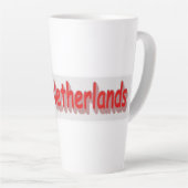 Tasse Latte "#iLoveNetherlands" Joli design. Commandez dès mai (Angle droit)