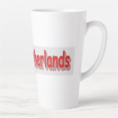 Tasse Latte "#iLoveNetherlands" Joli design. Commandez dès mai (Droite)