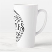 Tasse Latte Ils n'ont pas brûlé de sorcières (Droite)
