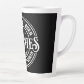 Tasse Latte Ils n'ont pas brûlé de sorcières (Droite)