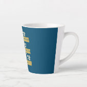 Tasse Latte Ils sont pas anglais Grammar Funny (Droite)