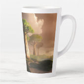 Tasse Latte Imaginaire forestier du baobab à Madagascar (Droite)