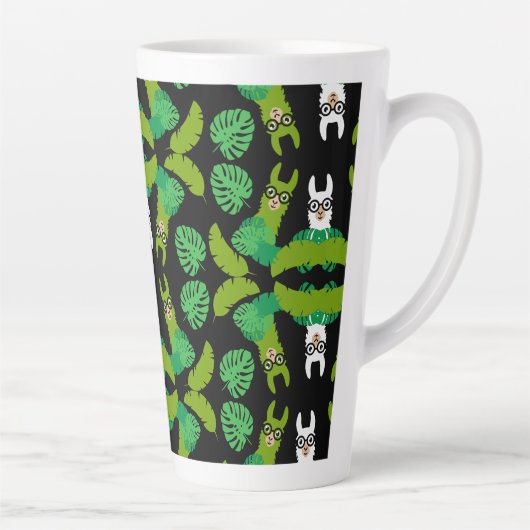 Tasse Latte Impression à thème Llama (Droite)