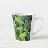 Tasse Latte Impression botanique verte Ivy (Droite)