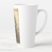 Tasse Latte Impression Kraken Vintage (Droite)