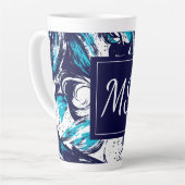 Tasse Latte Impression profonde personnalisée (Angle gauche)