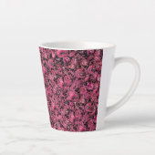 Tasse Latte Impressions Florales (Droite)