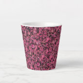 Tasse Latte Impressions Florales (Devant)
