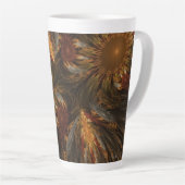 Tasse Latte Impressions tournesol (Angle droit)