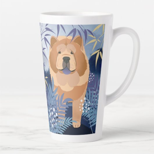 Tasse Latte INDIGO molle boue latte (Droite)