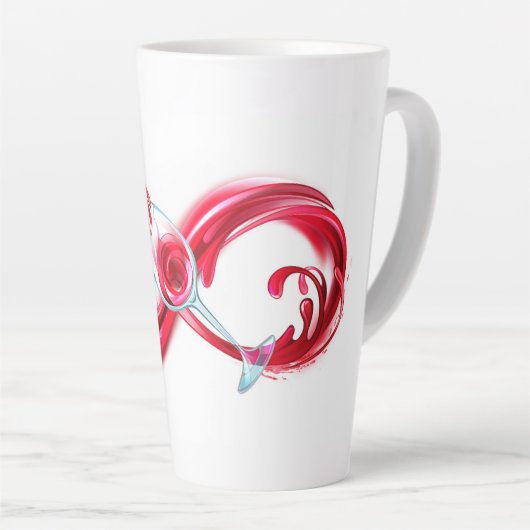 Tasse Latte Infinity (Angle droit)