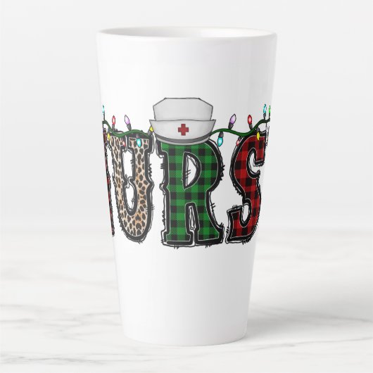 Tasse Latte Infirmière (Devant)