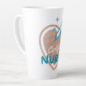 Tasse Latte Infirmière certifiée (Angle gauche)