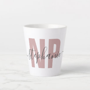 Tasse Latte Infirmière de NP personnalisée Praticien Diplôme C