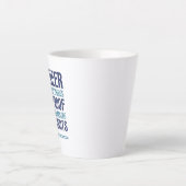 Tasse Latte Ingénieur J'Essaie De Faire Des Choses Idiot Preuv (Devant)